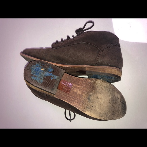 BDG leather Lace-up ankle boot - Picture 4 of 4